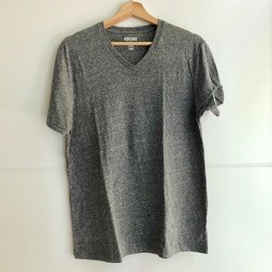 Old Navy Heathered Vintage V-Neck
